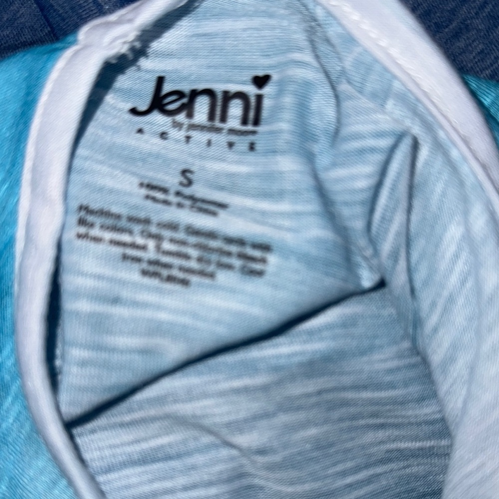 Jenni Ombre Relaxed Sleeveless Tank Top - Picture 3 of 3